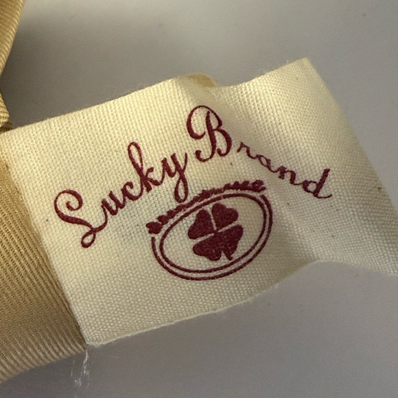 Lucky Brand Boho Bag Modesto Stash Flap Saddle Brown Leather EUC - Picture 4 of 14